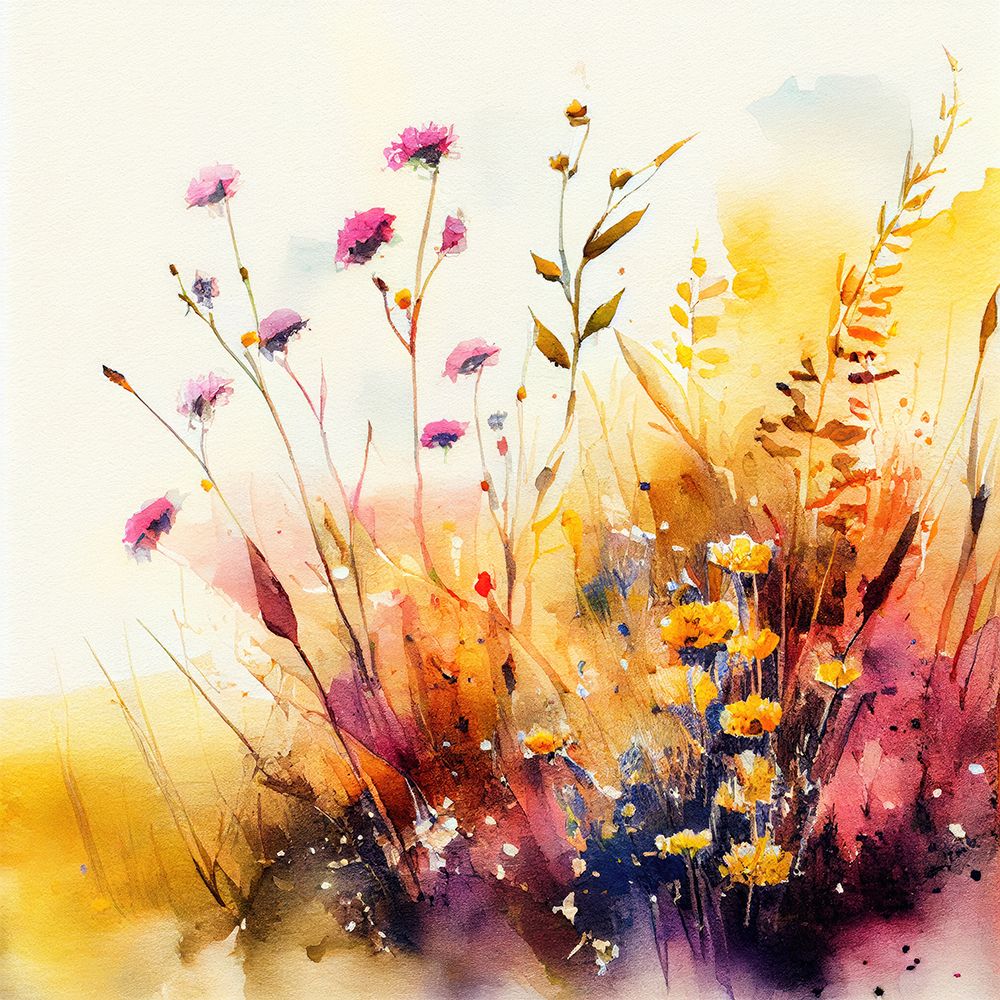 Meadow Nature Art (5) art print by Justyna Jaszke for $57.95 CAD