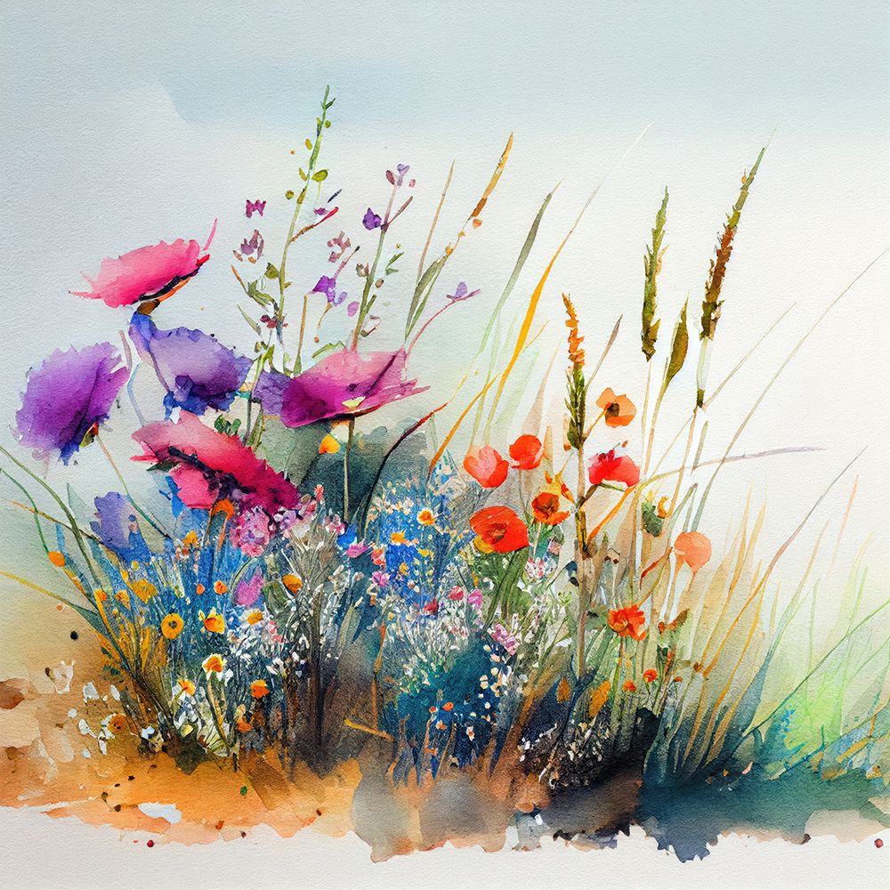 Meadow Nature Art (6) art print by Justyna Jaszke for $57.95 CAD