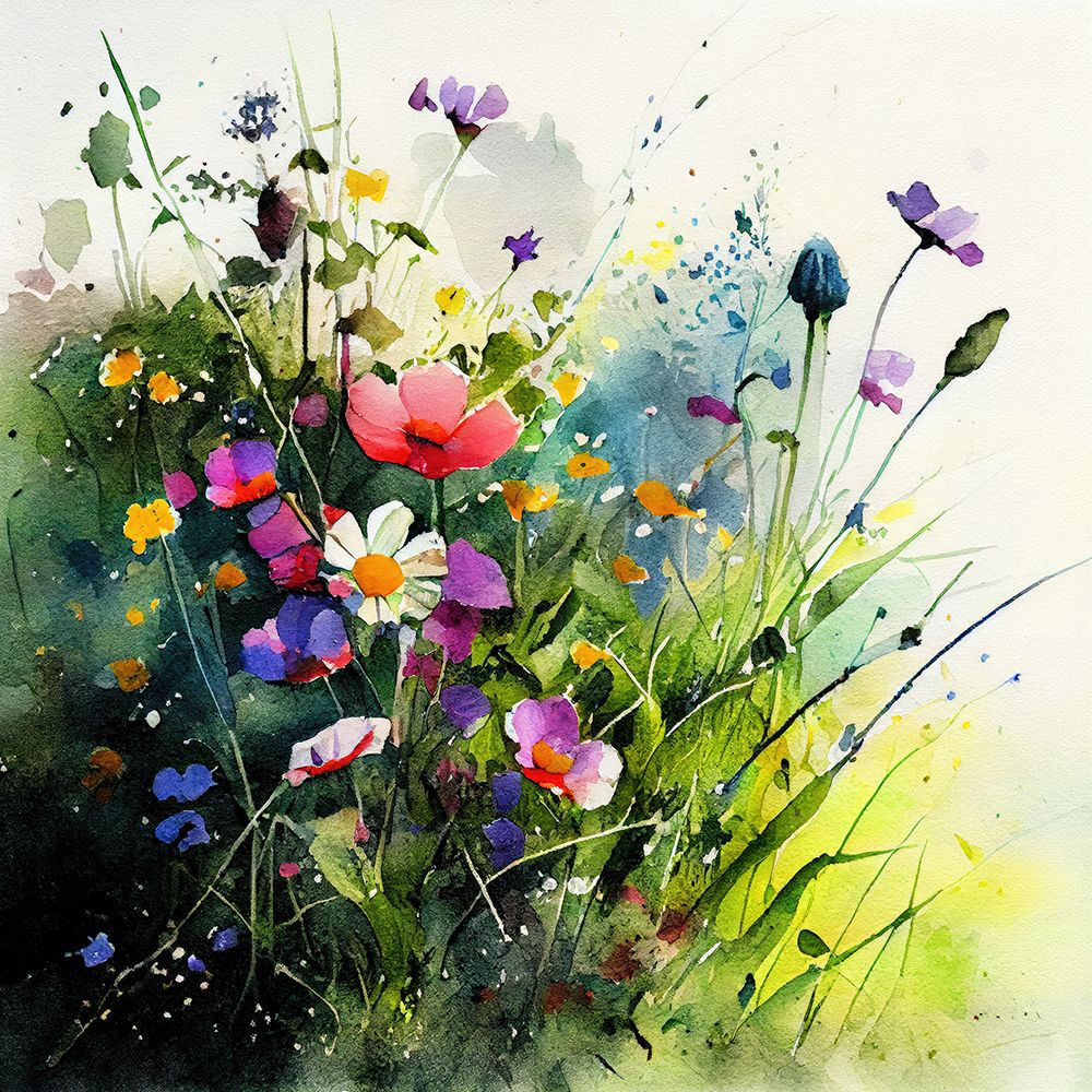 Meadow Nature Art (9) art print by Justyna Jaszke for $57.95 CAD