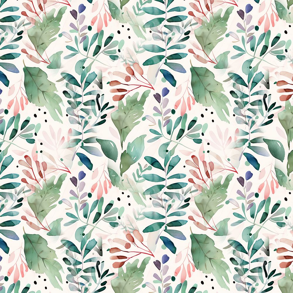 Pattern 12 watercolor nature art print by Justyna Jaszke for $57.95 CAD