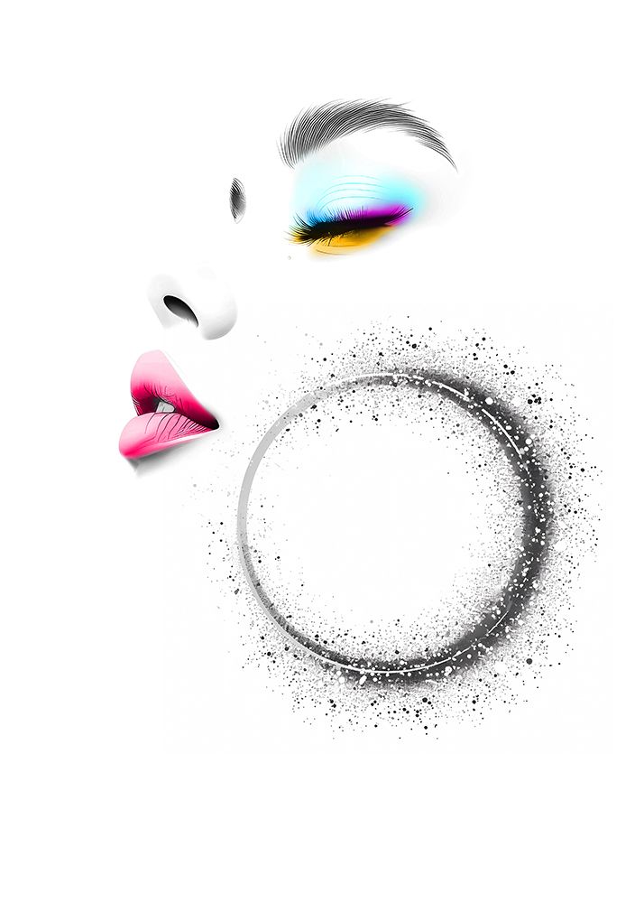 Woman Face Beautiful Illustration Art 01 art print by Rafal Kulik for $57.95 CAD