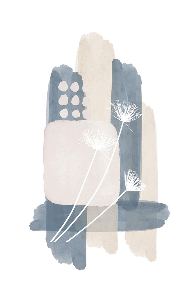Blue Dreams-3 art print by Sally Ann Moss for $57.95 CAD