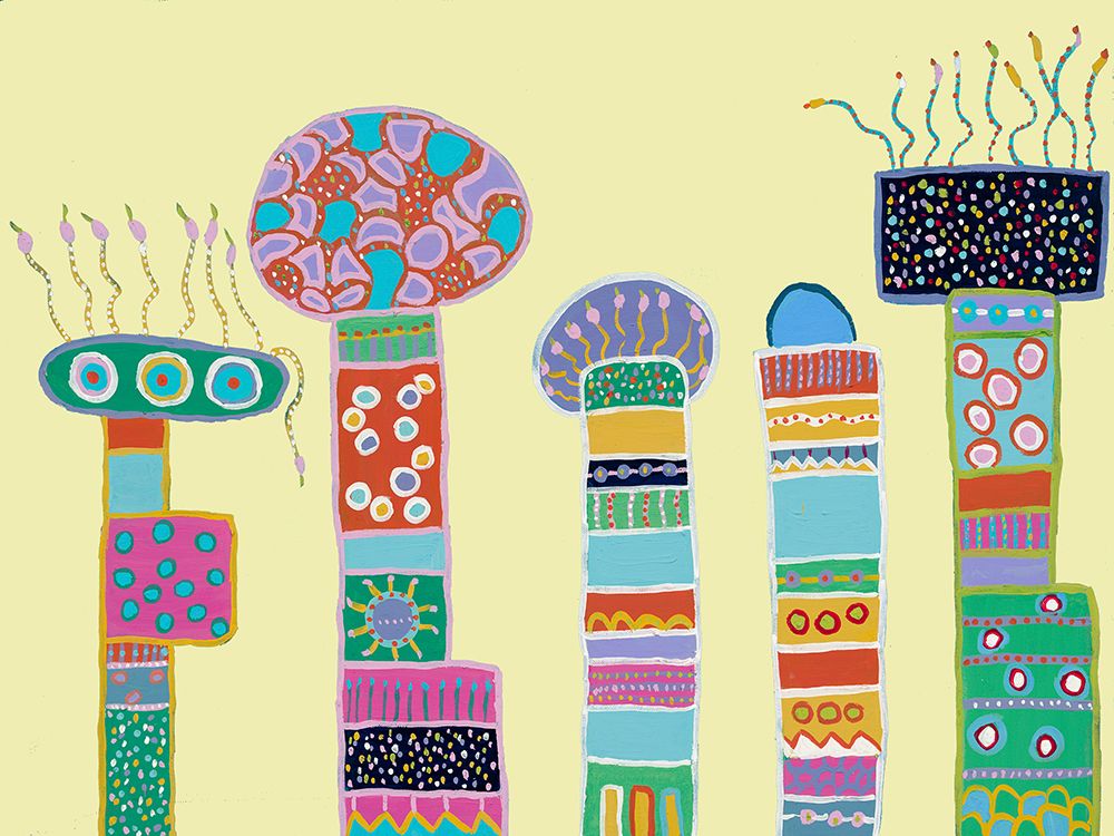 Clean Buildings art print by Helen Joynson for $57.95 CAD