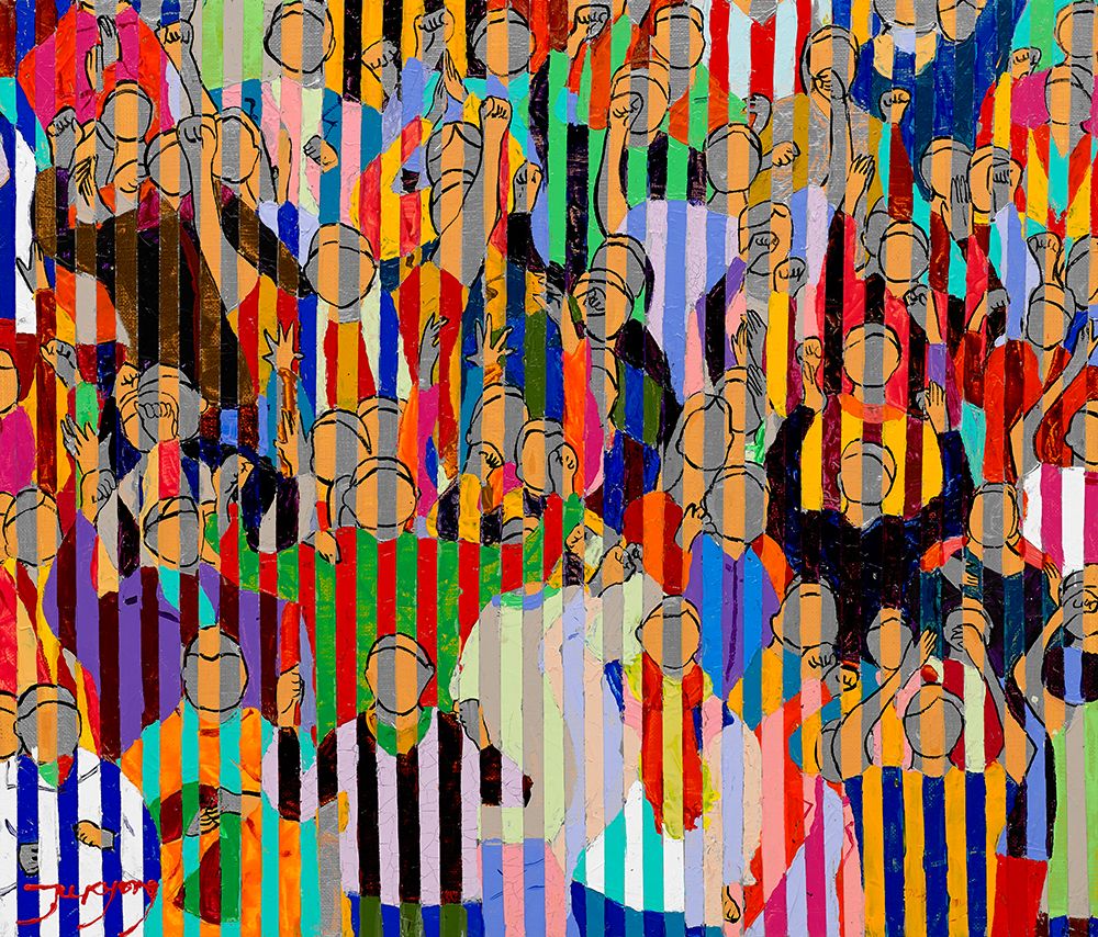 Stadium art print by Jukyong Park for $57.95 CAD