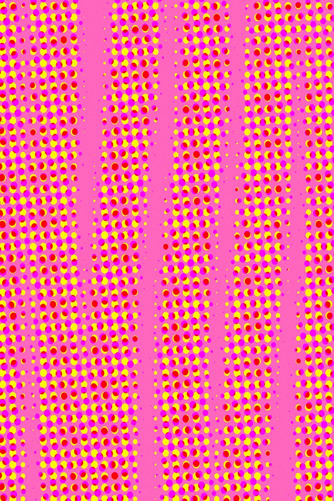 Pink Dots Pattern art print by Treechild for $57.95 CAD