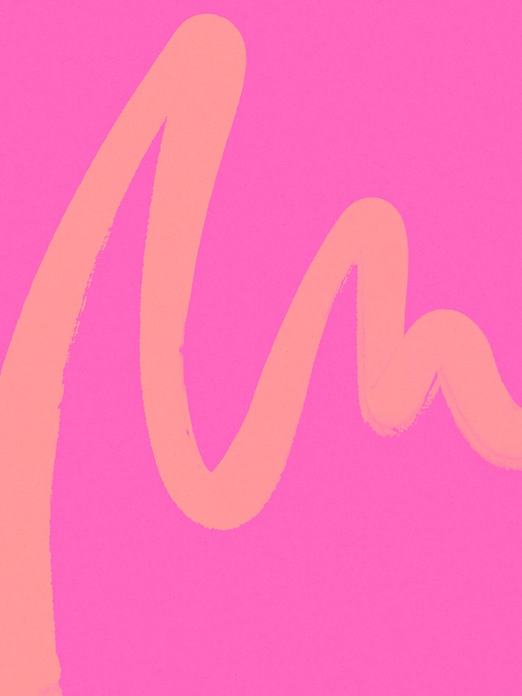 Pink Wave No 9 art print by Treechild for $57.95 CAD