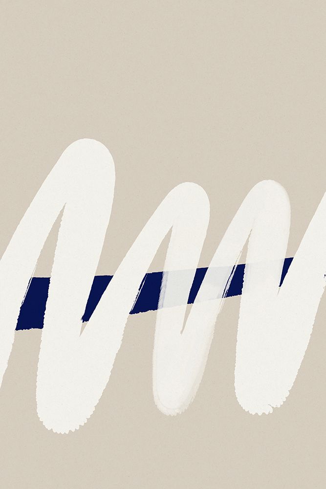 White wave no 6 art print by Treechild for $57.95 CAD
