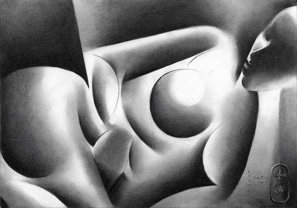 Roundism - 14-09-19 art print by Corne Akkers for $57.95 CAD