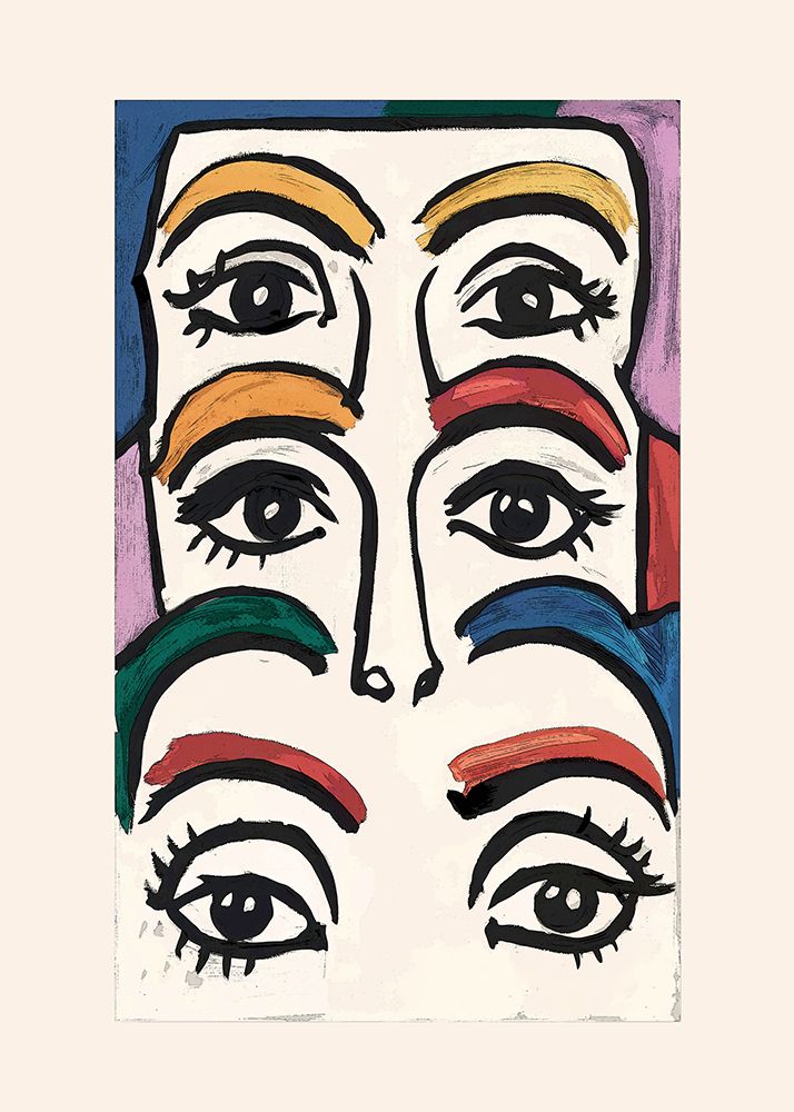 Eyes and Brows art print by Andreas Magnusson for $57.95 CAD