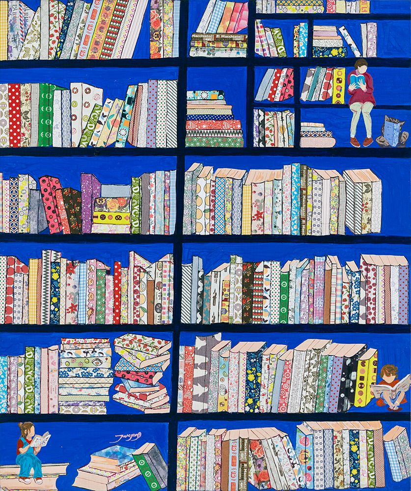 Book Cafe art print by Jukyong Park for $57.95 CAD