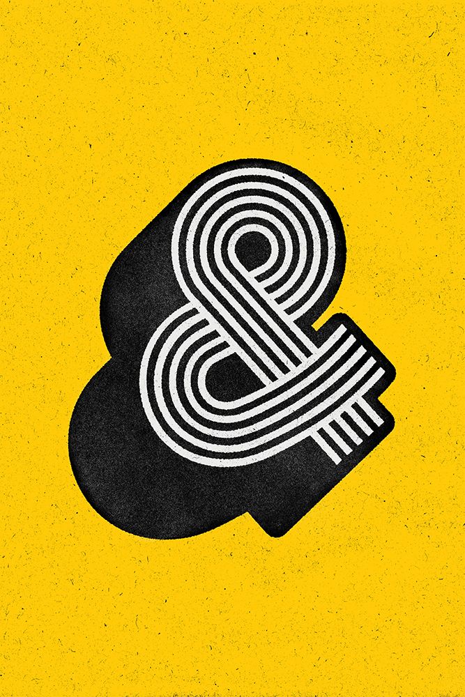 Ampersand Ffc90a art print by Brett Wilson for $57.95 CAD