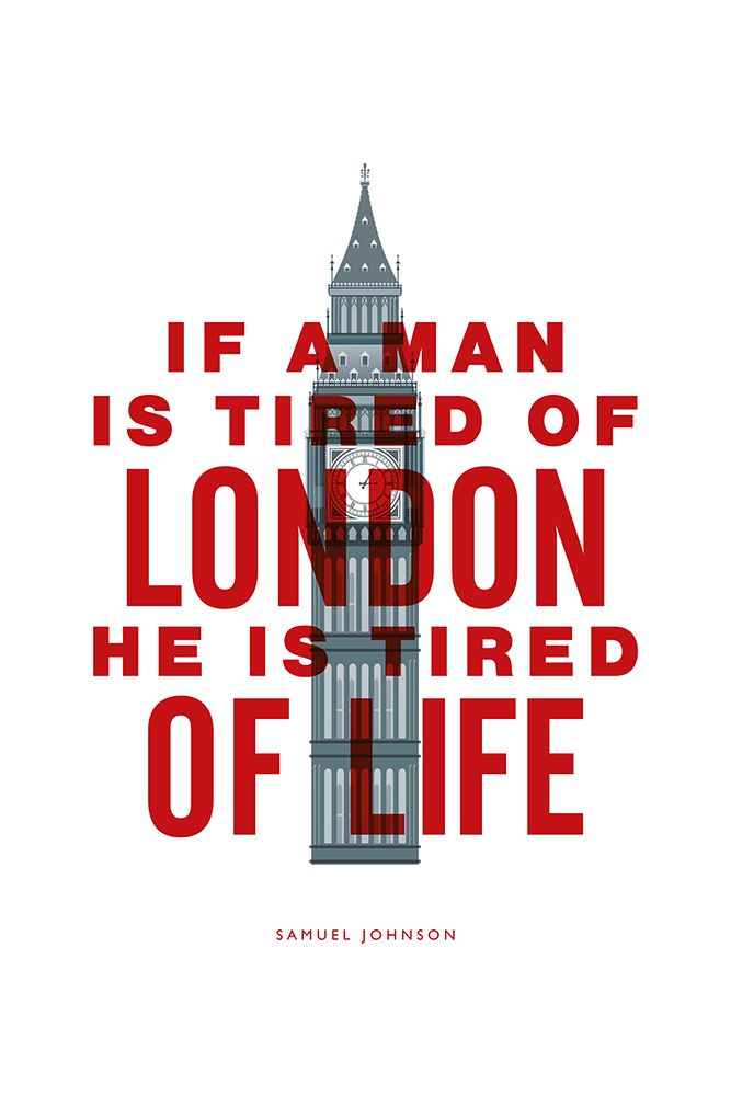 If a Man Is Tired of London He Is Tired of Life art print by Brett Wilson for $57.95 CAD