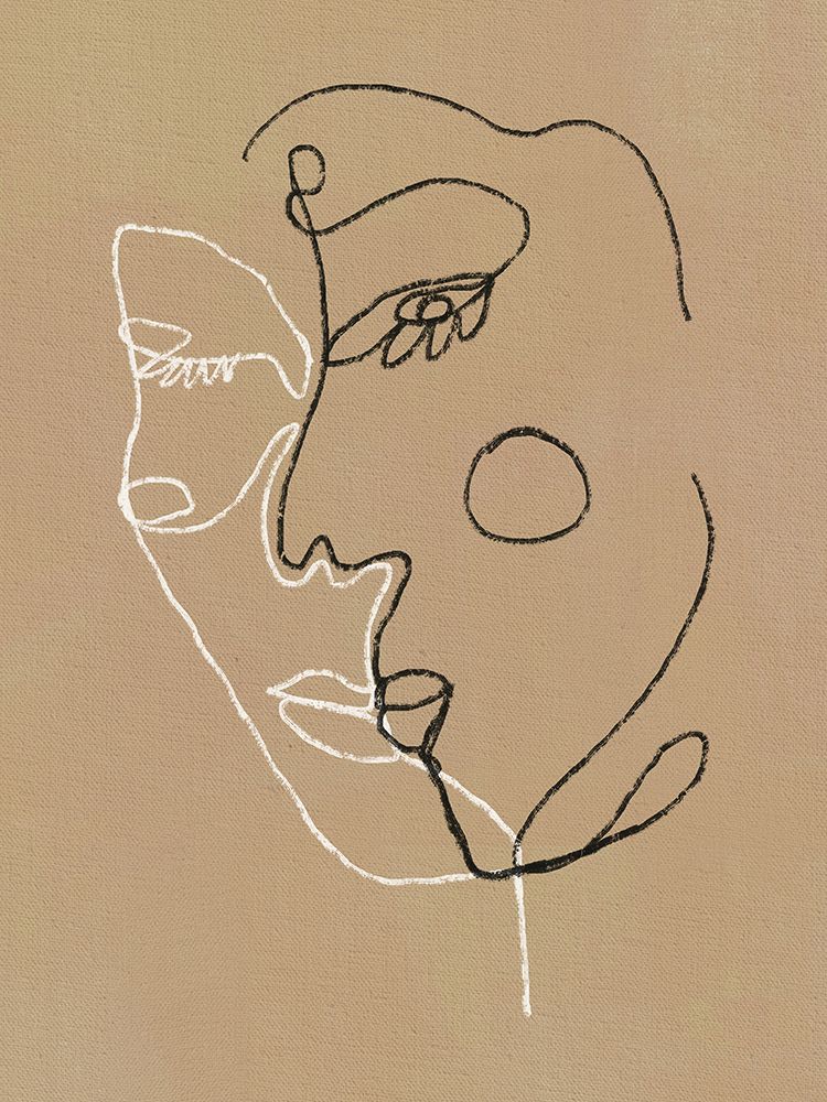 Two portrait art print by Little Dean for $57.95 CAD