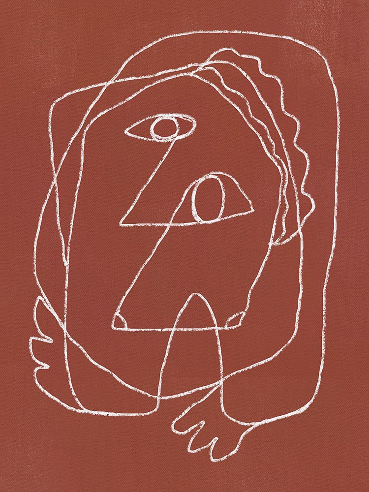 Line art abstract - Nude art print by Little Dean for $57.95 CAD