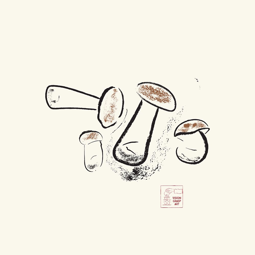 Boletus art print by Vision Grasp Art for $57.95 CAD
