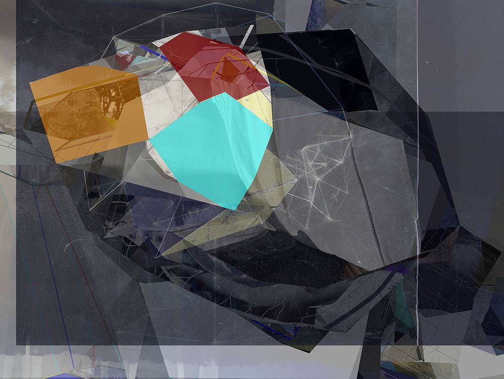 Abstract  composition No 10 art print by Stefan Fransson for $57.95 CAD