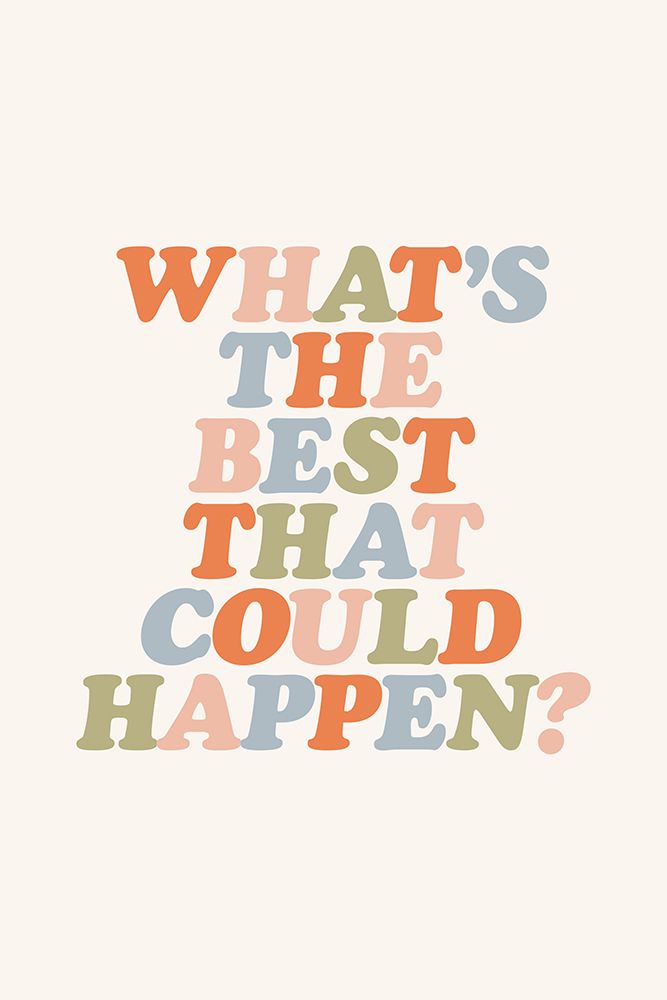 Whats the Best That Could Happen F9f5ef art print by Brett Wilson for $57.95 CAD