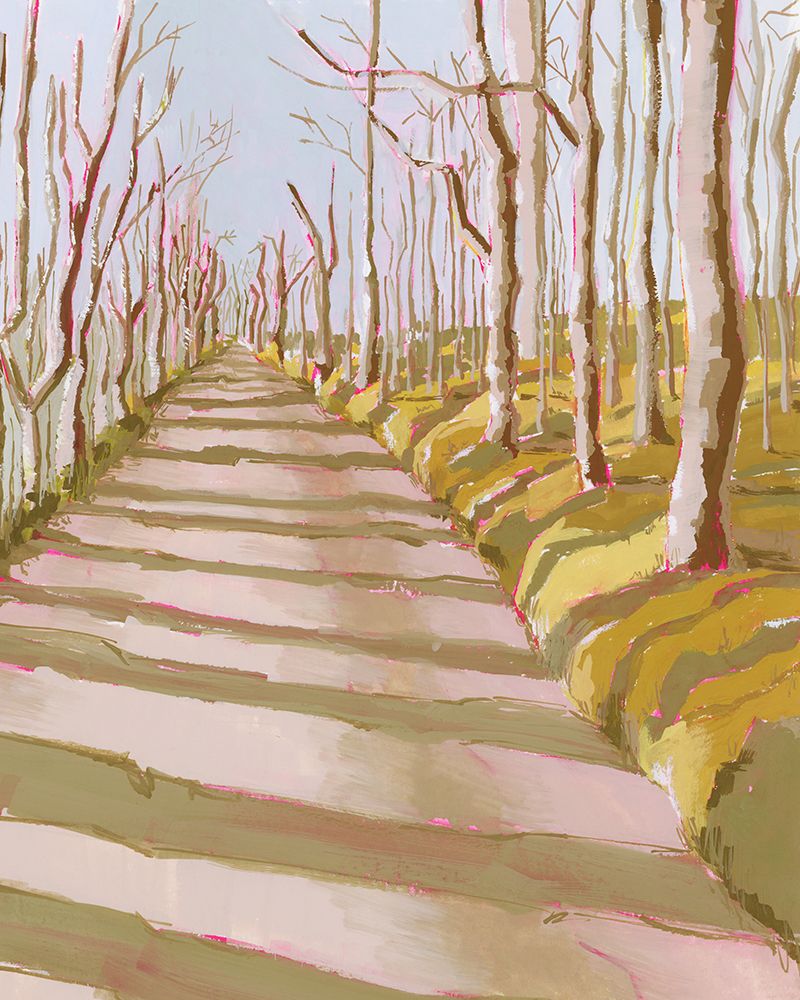Forest path art print by Lucrecia Caporale for $57.95 CAD
