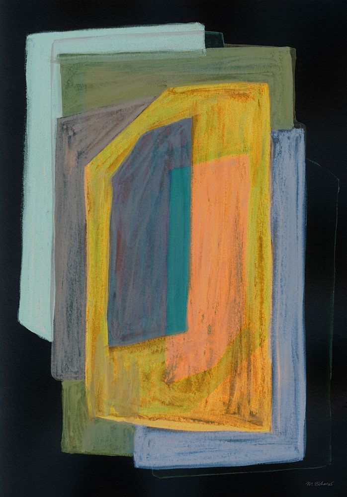 Chalk and Shapes 2 art print by Mareike Bohmer for $57.95 CAD
