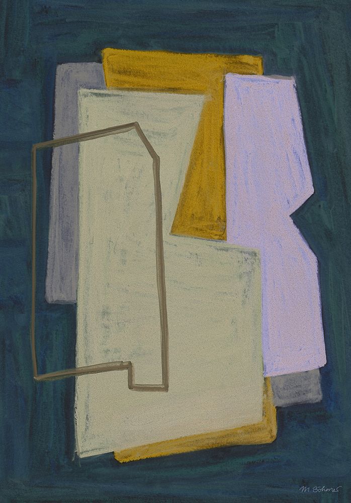 Chalk and Shapes 1 art print by Mareike Bohmer for $57.95 CAD