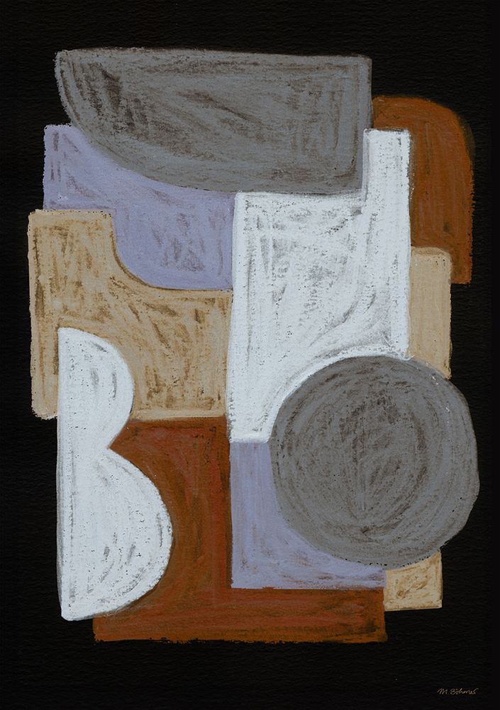 Chalks and Shapes 5 art print by Mareike Bohmer for $57.95 CAD