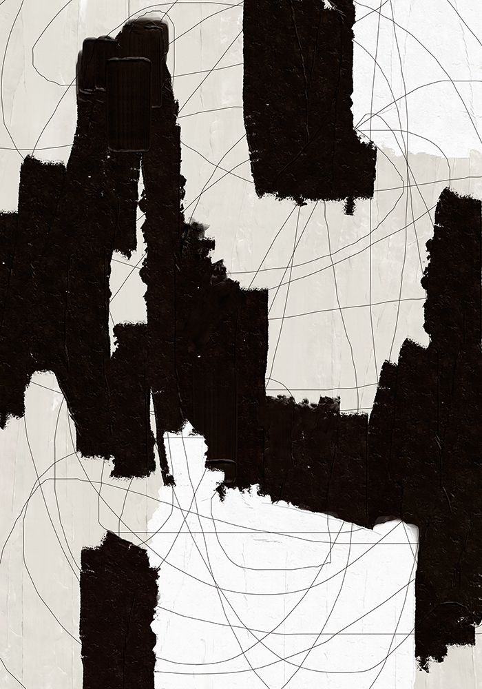 Abstract Modern Oil Painting art print by The Miuus Studio for $57.95 CAD