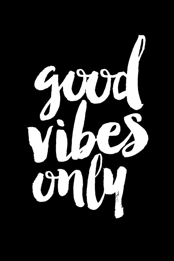 Good Vibes Only 000000 art print by Brett Wilson for $57.95 CAD