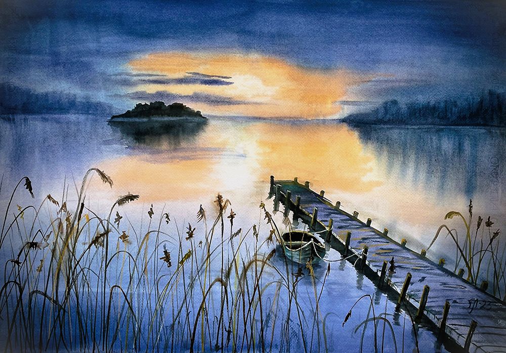 Silence art print by Tanya Lundmark for $57.95 CAD