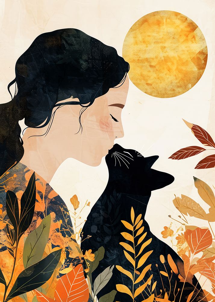 Kitty I Love You 6 art print by Justyna Jaszke for $57.95 CAD