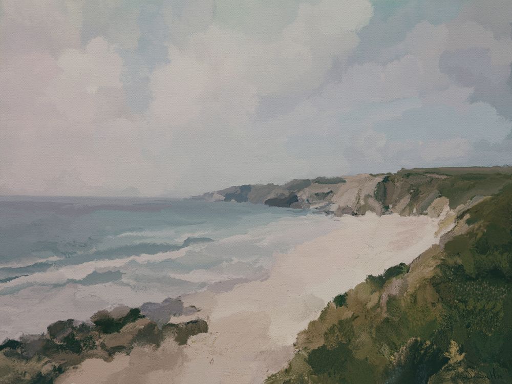 Cornwall Coast art print by Dan Hobday for $57.95 CAD