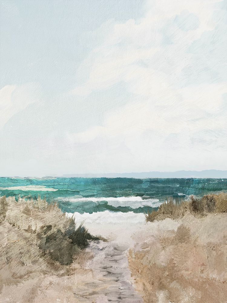 Beach Path art print by Dan Hobday for $57.95 CAD
