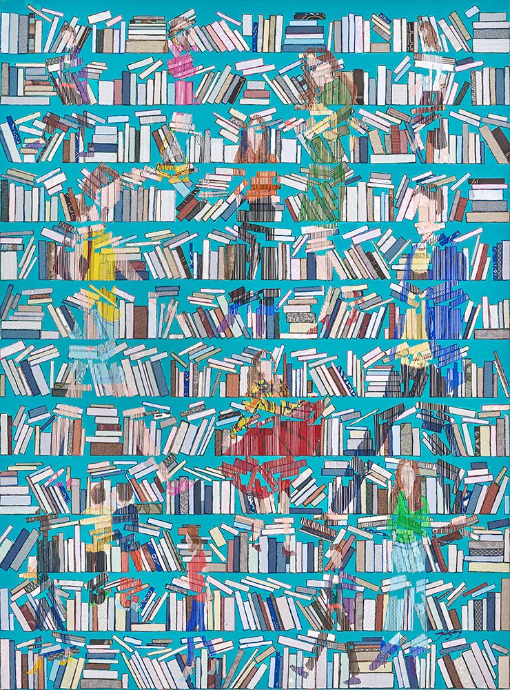 Book Cafe art print by Jukyong Park for $57.95 CAD