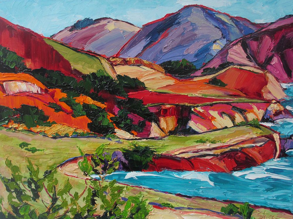 California Coast art print by Maxine Shore for $57.95 CAD