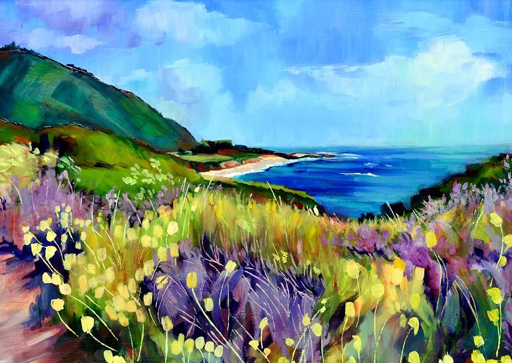 California Route 1 art print by Maxine Shore for $57.95 CAD