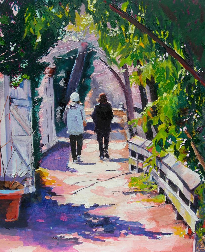 Morning On the Towpath art print by Maxine Shore for $57.95 CAD