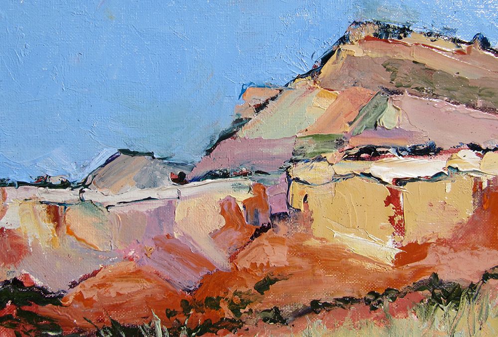 Ghost Ranch Morning art print by Maxine Shore for $57.95 CAD