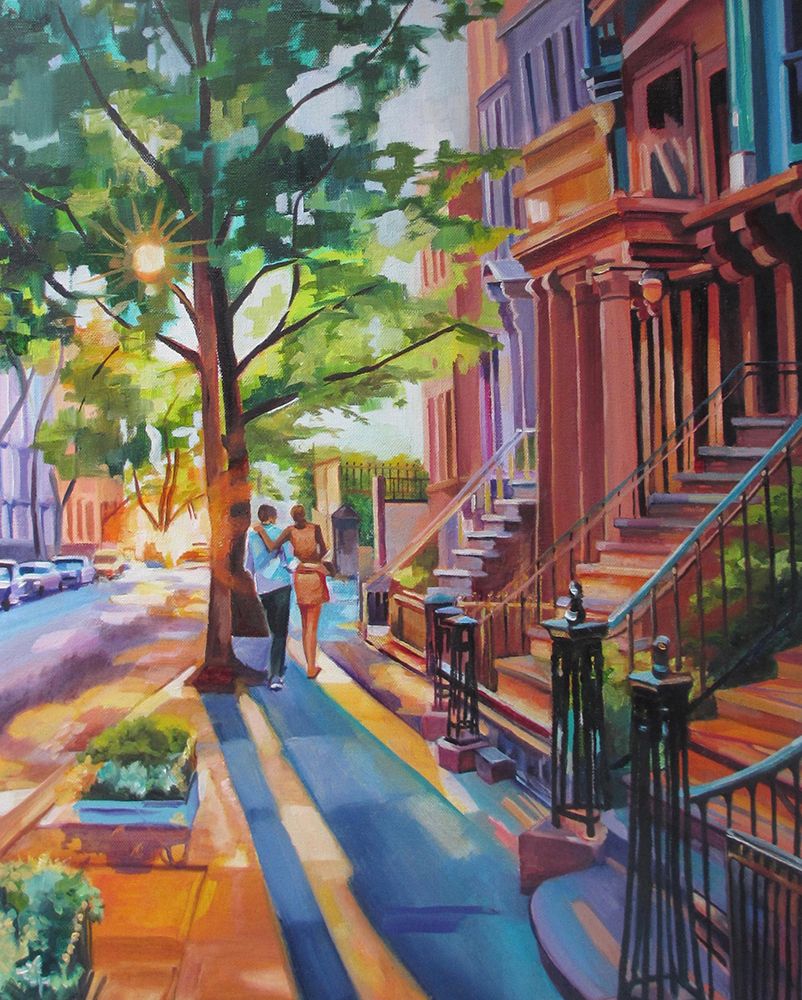 Brooklyn Heights art print by Maxine Shore for $57.95 CAD