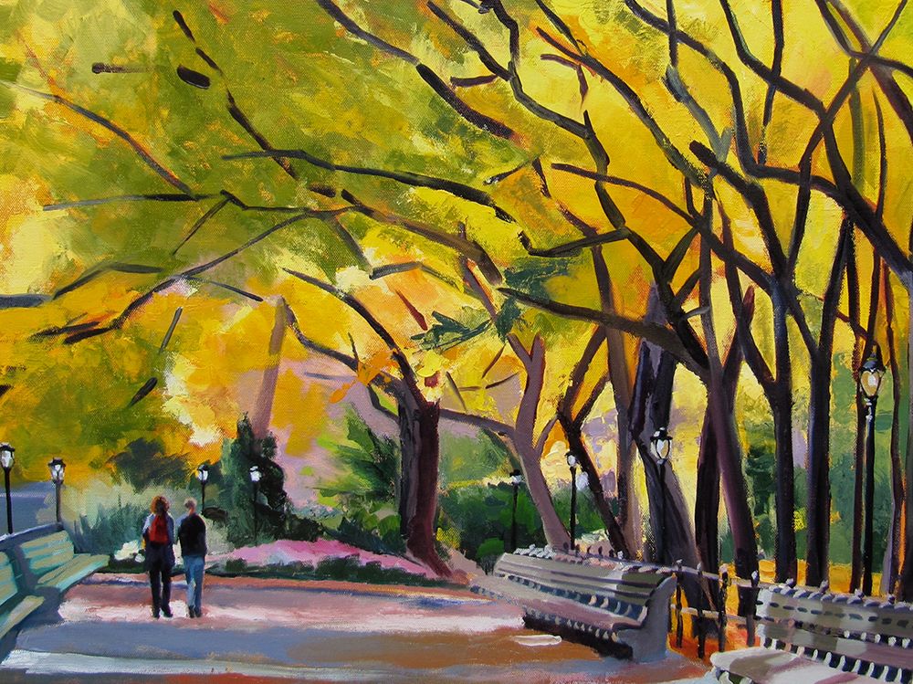 Central Park Autumn art print by Maxine Shore for $57.95 CAD