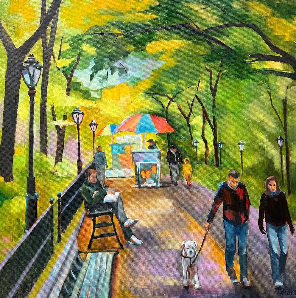 Central Park Stroll art print by Maxine Shore for $57.95 CAD