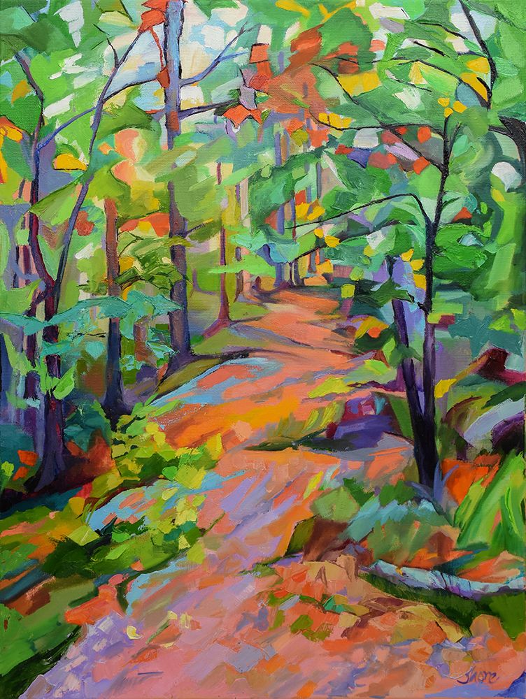 Forest Walk art print by Maxine Shore for $57.95 CAD