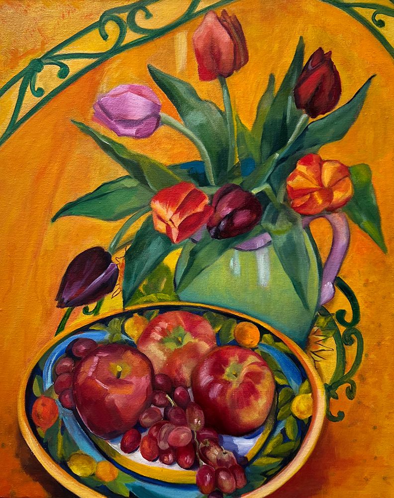 Fruit and Flowers art print by Maxine Shore for $57.95 CAD