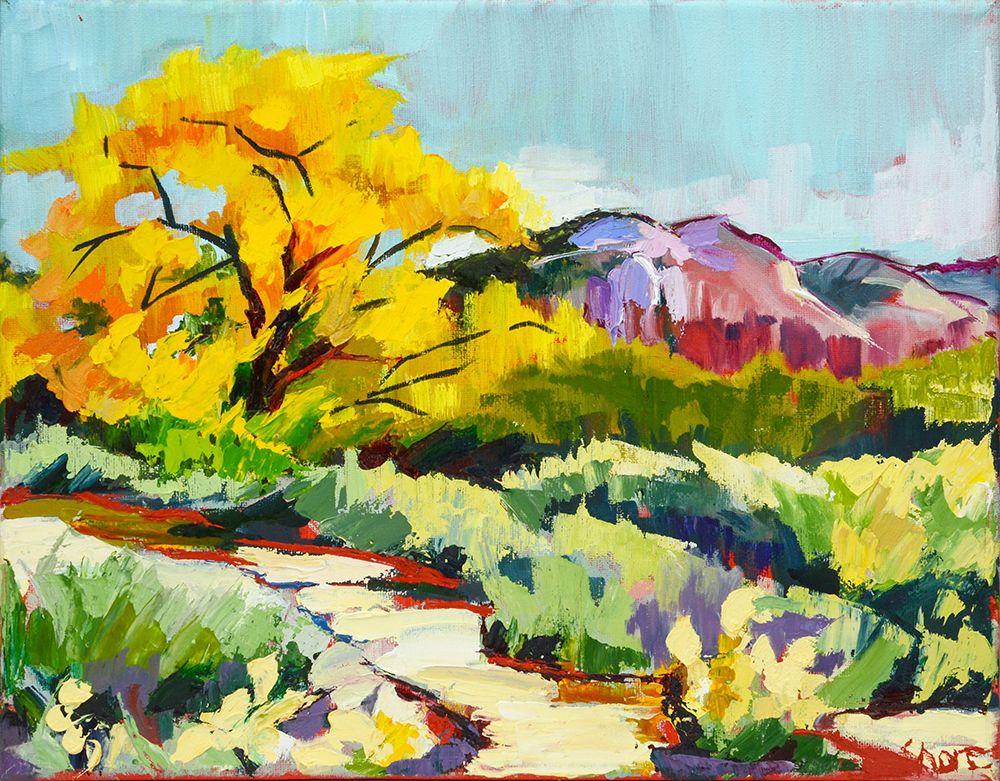 Ghost Ranch Trail art print by Maxine Shore for $57.95 CAD