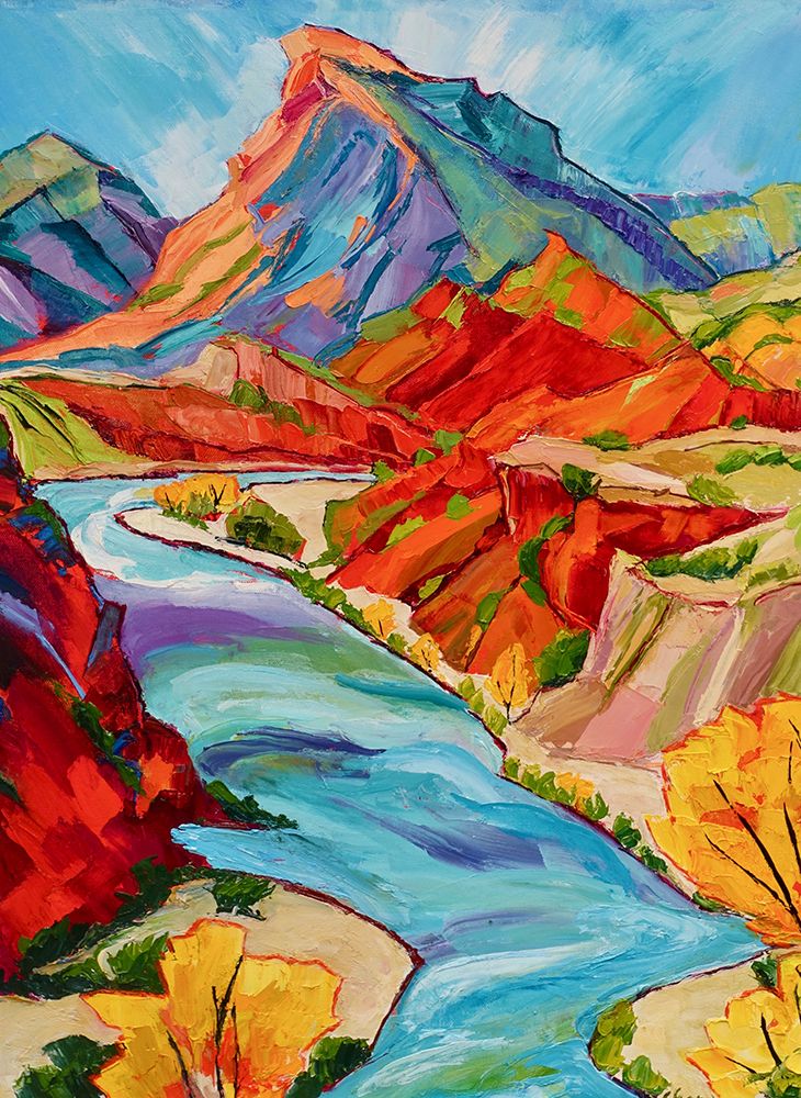 Land of Echantment art print by Maxine Shore for $57.95 CAD