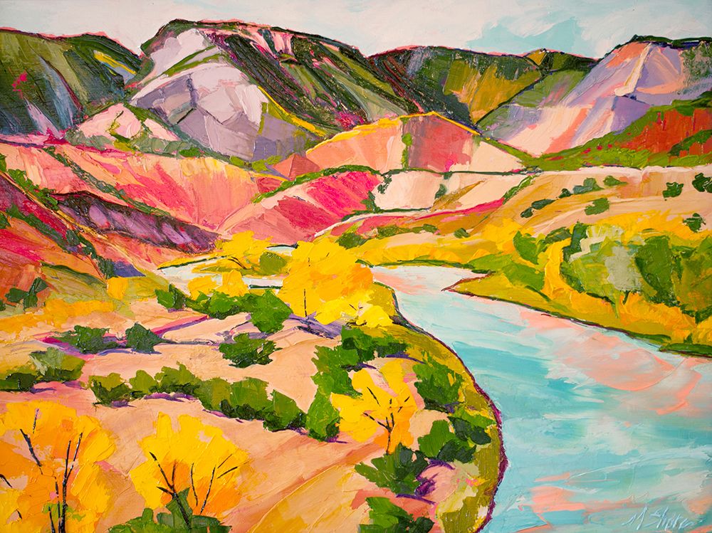 New Mexico art print by Maxine Shore for $57.95 CAD