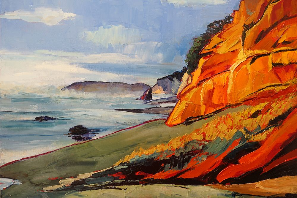 OregonAnd#039;s Coast art print by Maxine Shore for $57.95 CAD