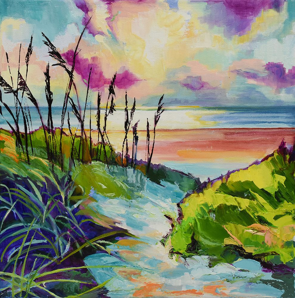 Path To the Ocean art print by Maxine Shore for $57.95 CAD