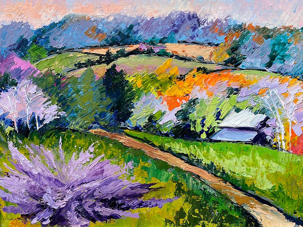 Pennsylvania Path art print by Maxine Shore for $57.95 CAD