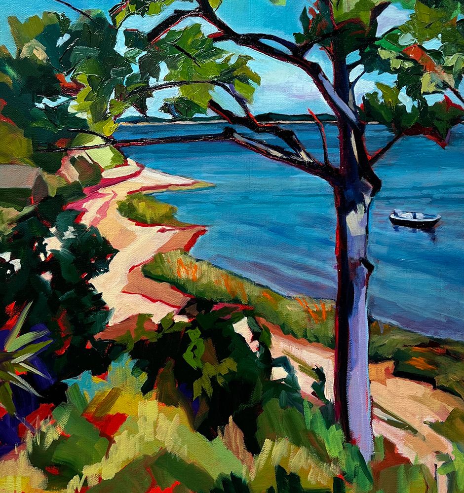 Beach art print by Maxine Shore for $57.95 CAD