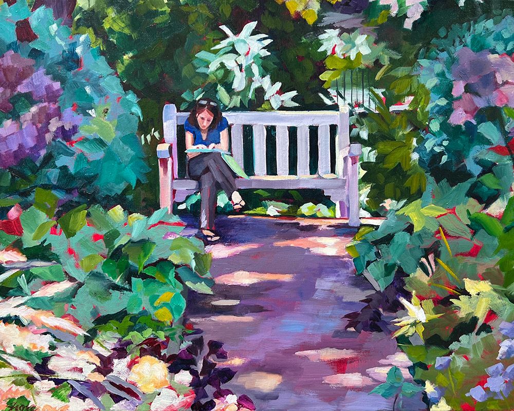 Princeton Garden art print by Maxine Shore for $57.95 CAD