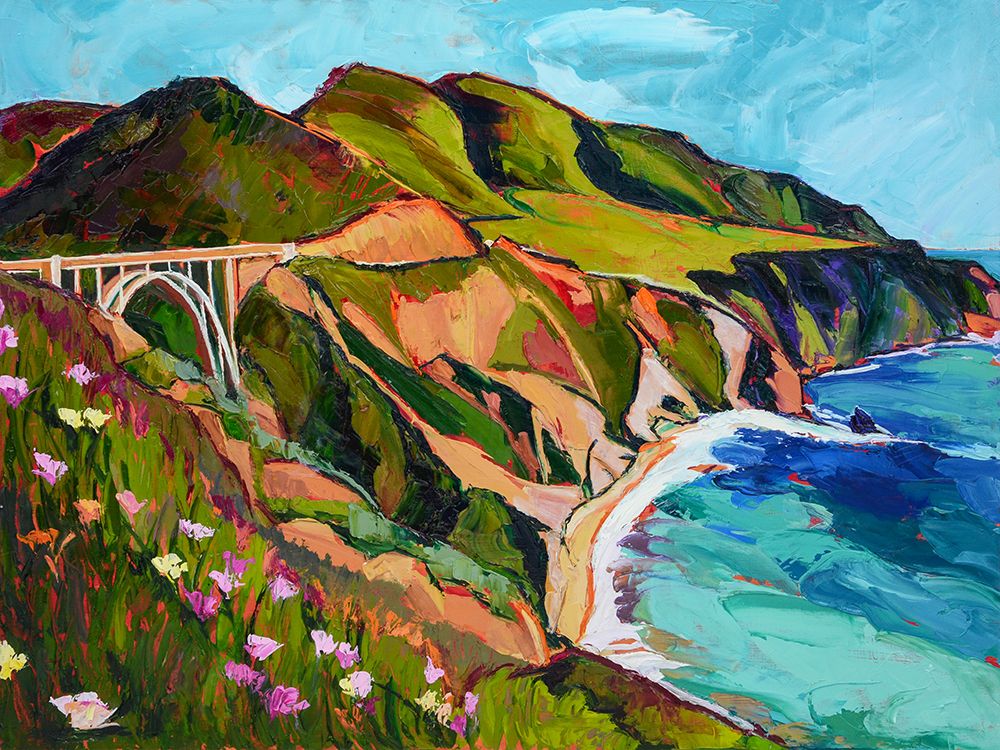 Route One Bridge art print by Maxine Shore for $57.95 CAD